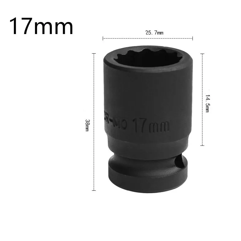 Imagem -03 - Soquete de Impacto Curto com Cabeça Chave ar Torx Sockets Acionamento Pneumático Métrica 12 Pontos 2