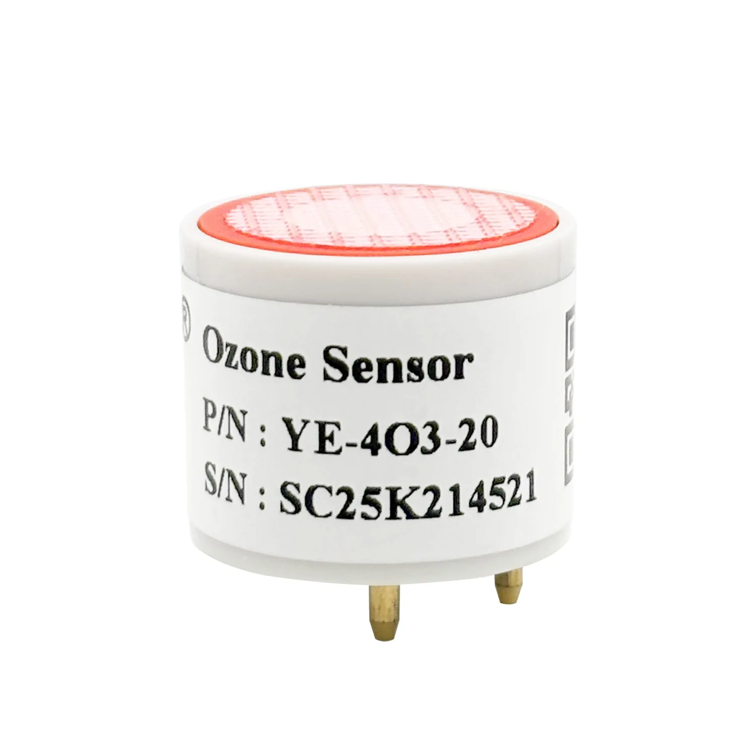 YYS Industrial 4 Series Ozone Sensor O3 Gas Sensor 0-20ppm for Environmental & Air Quality Monitoring YE-4O3