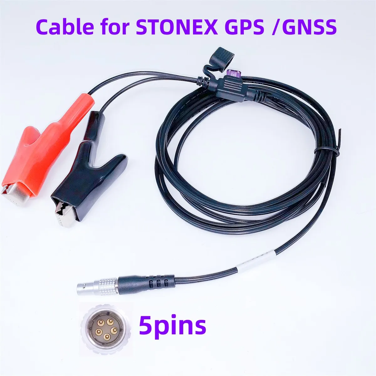 

GPS power cable A00402 Applicable to South S86 G1 G3 G6 G7 T3 GPS to external battery Stonex S850A S9 S10 UniStrong G970 G990