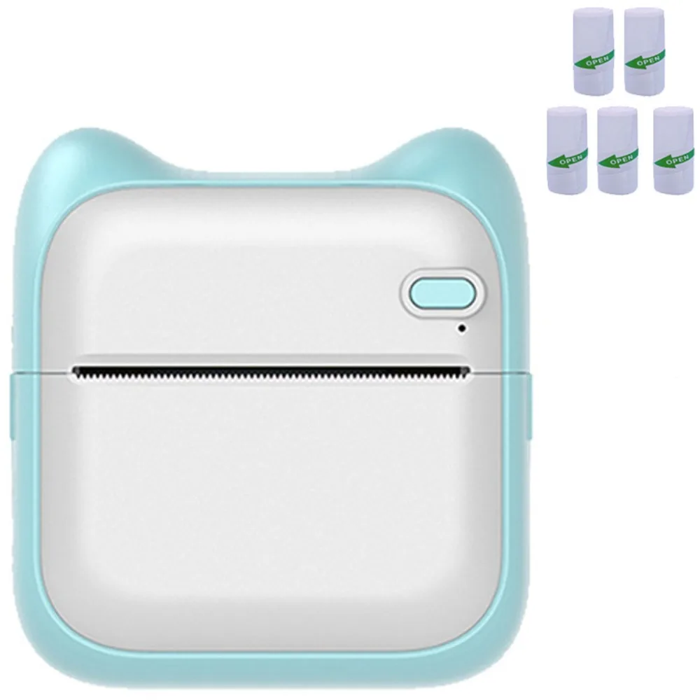 

Термопринтер для печати наклеек, многофункциональный портативный мини-принтер, беспроводной карманный фотопринтер, печать фотографий