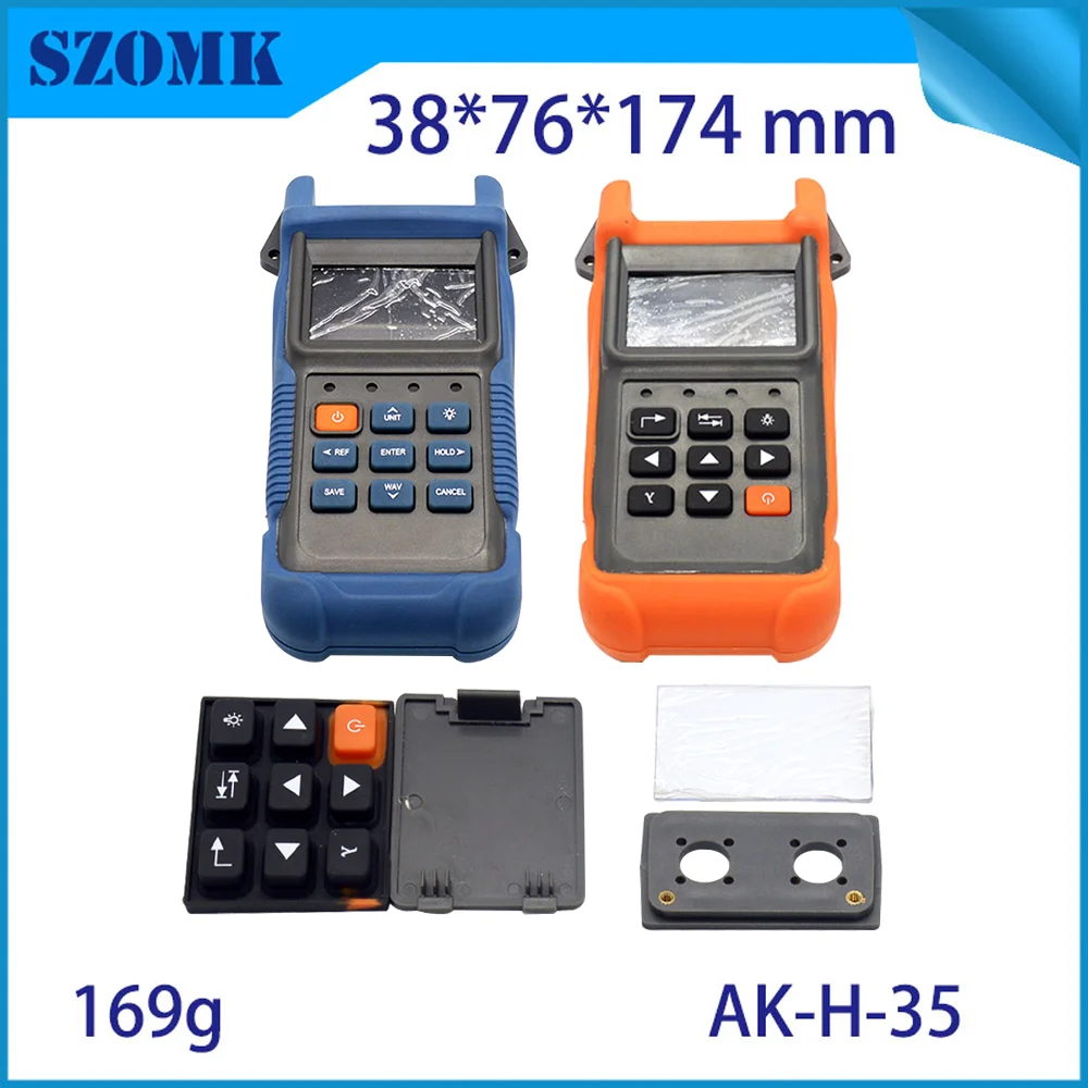 1 Piece Enclosure Wall Mount 178*92*43 mm Plastic ABS Wall Mount Handheld Enclosures SZOMK AK-H-35 Project Case for PCB Board