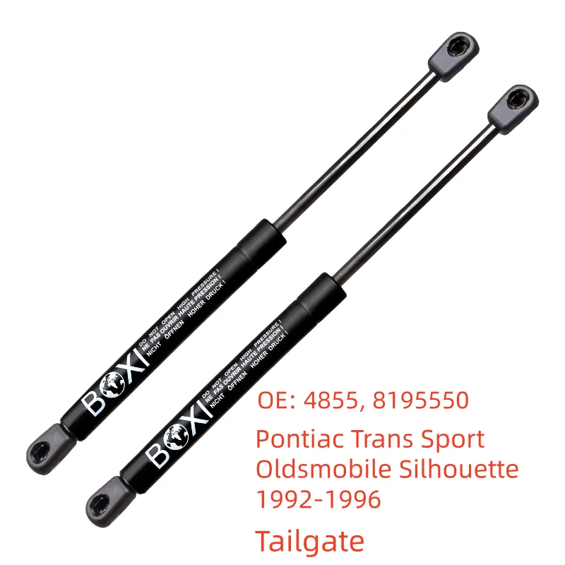 BOXI 2 Piezas Soportes de Elevación para Puerta Trasera 4855 para Pontiac Trans Sport Oldsmobile Silhouette 1992-1996, Amortiguadores de Gas