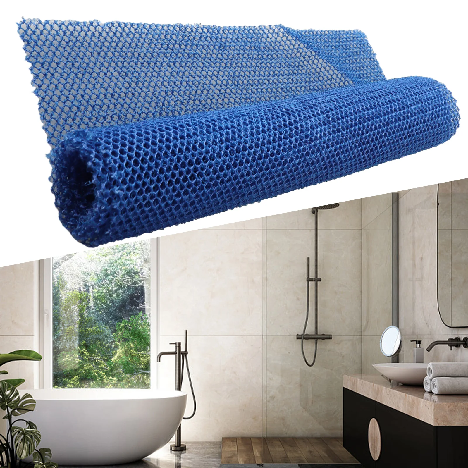 Useful African Net Sponges Part Pack Blue Soft Body Coffee Exfoliating Nylon Purple Scrubbing Shower Scrubber Skin 1PC