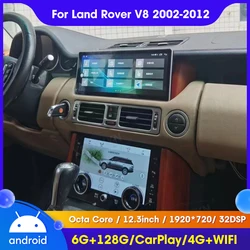 Android 12 Multimedia Player Car Radio For Range Land Rover Vogue L322 HSE 2002-2012 GPS Navigation Wireless Carplay 12.3Inch