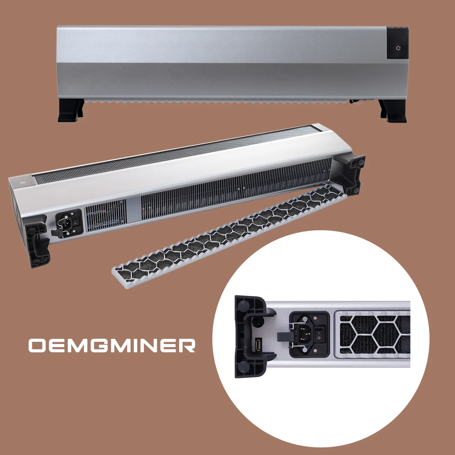 US สต็อก Canaan Avalon Mini 3 37.5TH/s 800W Bitcoin Miner เครื่องทําความร้อนบ้าน Asic BTC Mining Machine Fast Shipping