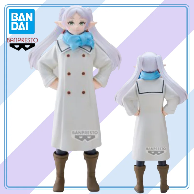

BANDAI Sousou No Frieren Frieren Collection Series Model Cartoon Character Garage Kit Anime Cartoon Gifts Toys Model Model Toys