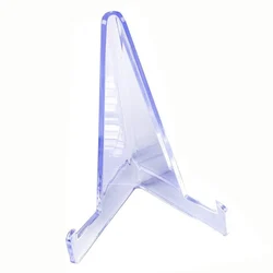 Display Stand Clear Magnetic Acrylic Game Card Holder Fit Standard Trading Cards Coin Sports Baseball Card Cases Collectibles