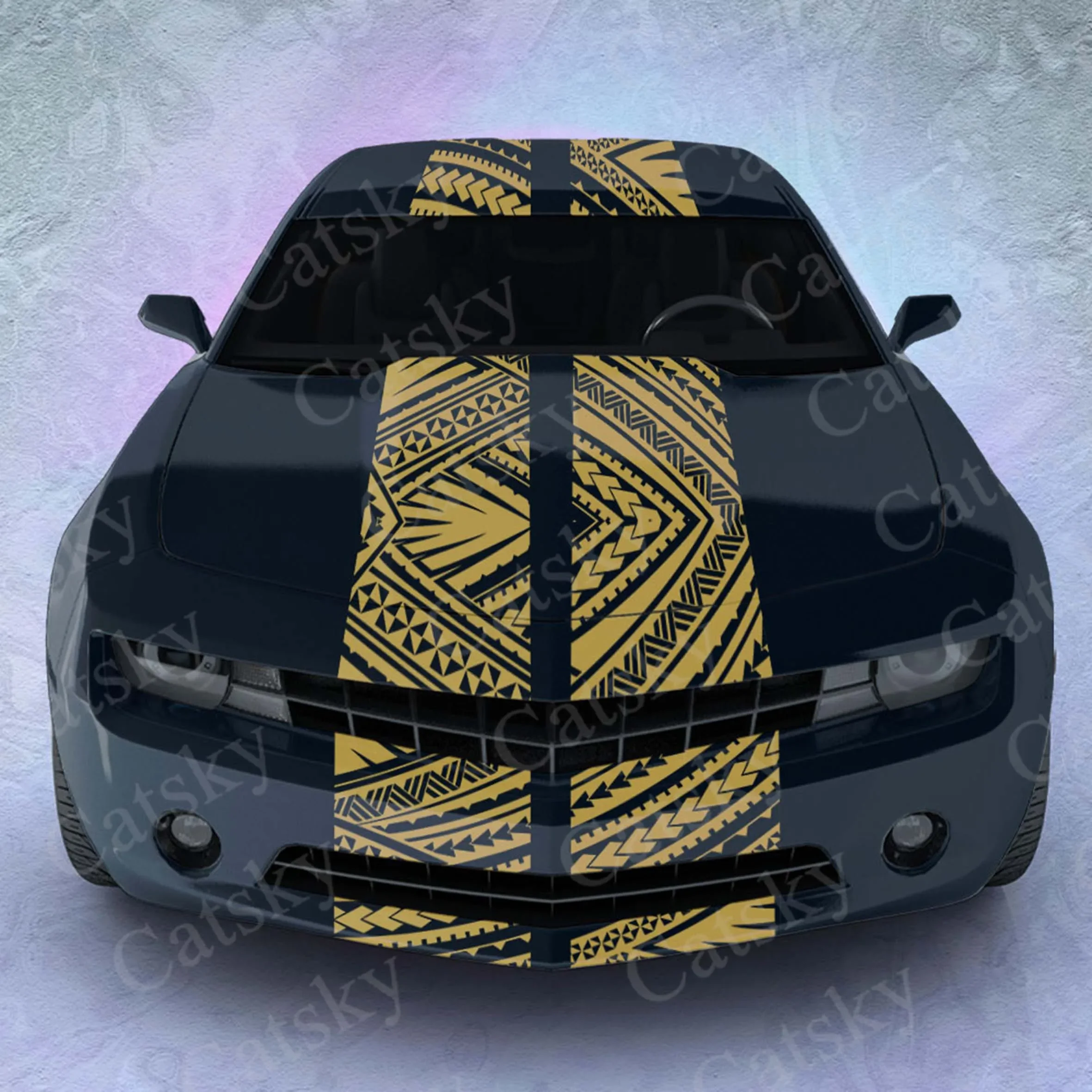 

Автомобильная наклейка с узором викингов, 2 шт./компл., универсальная большая автомобильная наклейка для Univers, автомобильные наклейки с левой и правой стороны