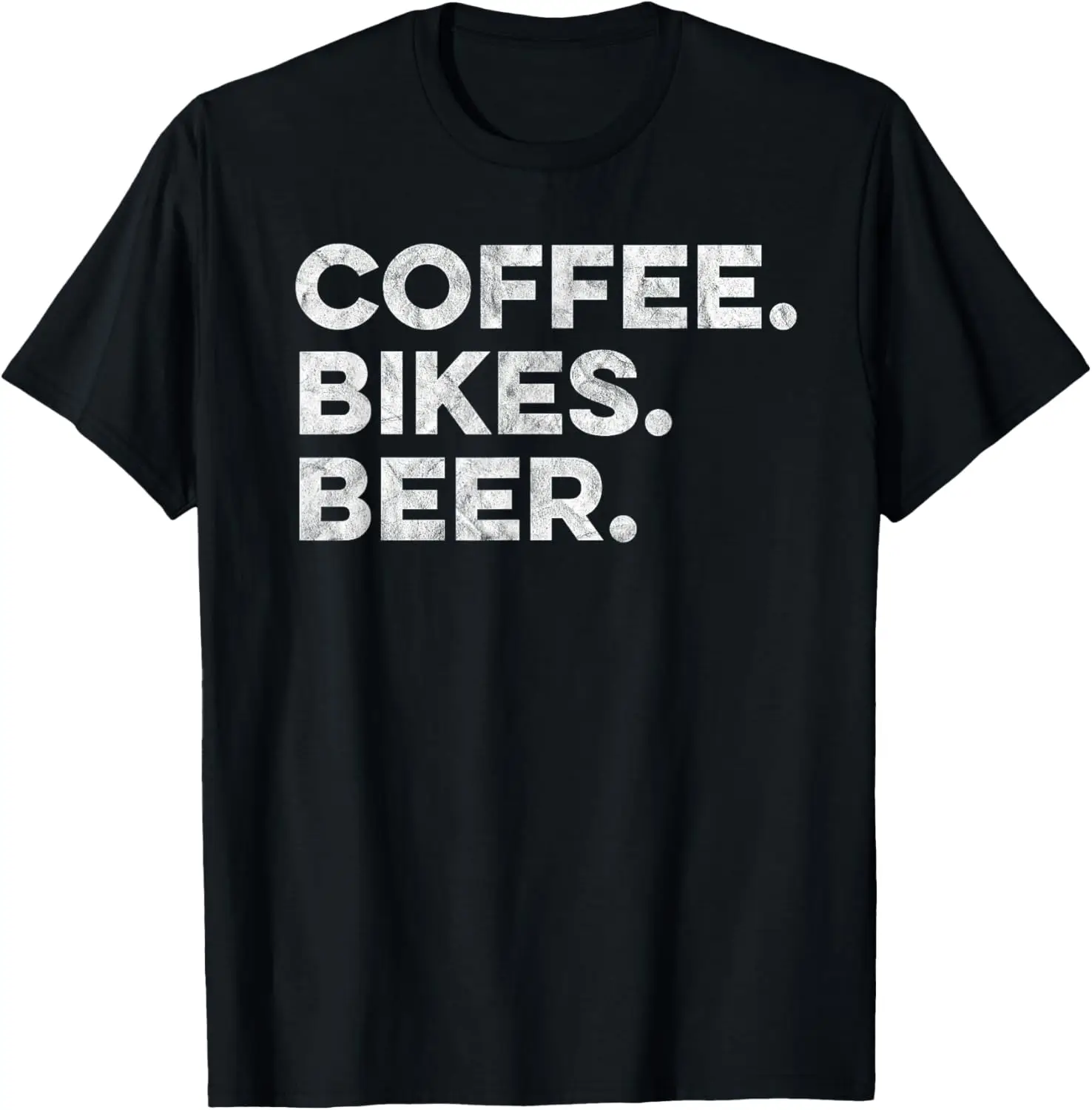 Coffee. Bikes. Beer. Retro Cycling T-Shirt