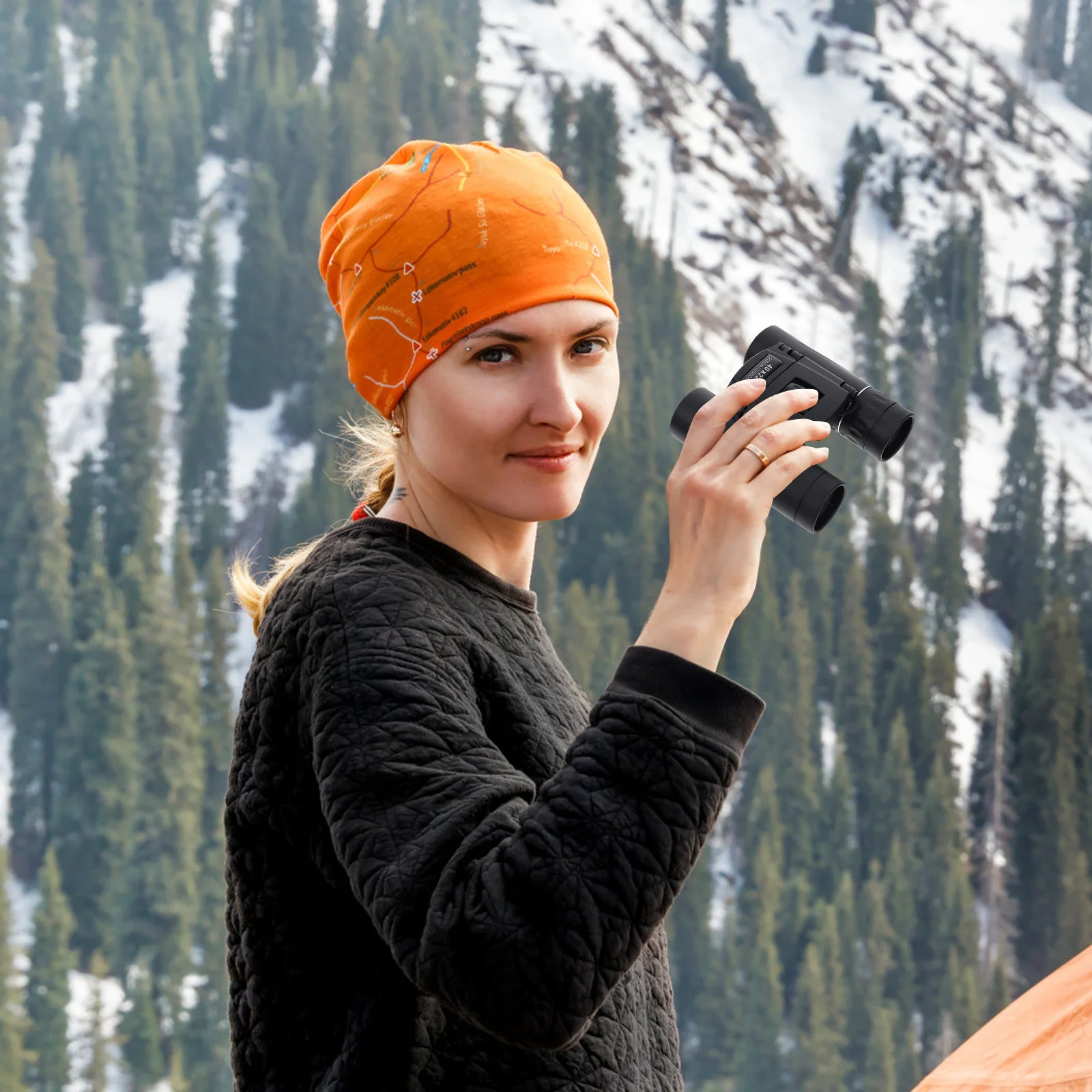 

1Pcs Small Compact 22Mm Hd Lens 40X Powerful Magnification Water Resistant Portable for Concert Opera Bird