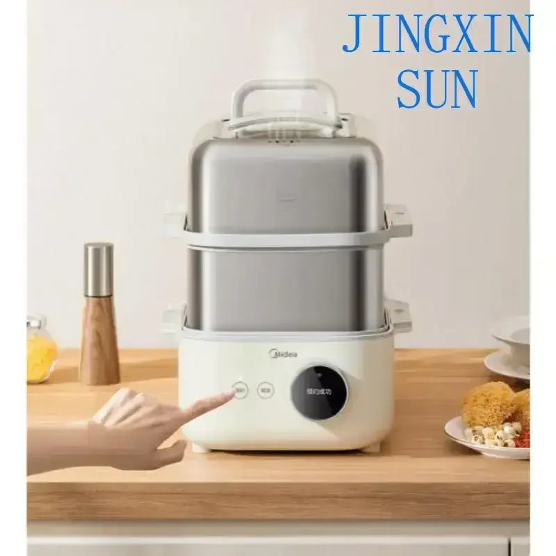 Midea Steamer 11.6L 220V 2000W Electric Food Steamer Multi Functional Steaming and Stewing Pot 24hour Reservation Steamer Cooker