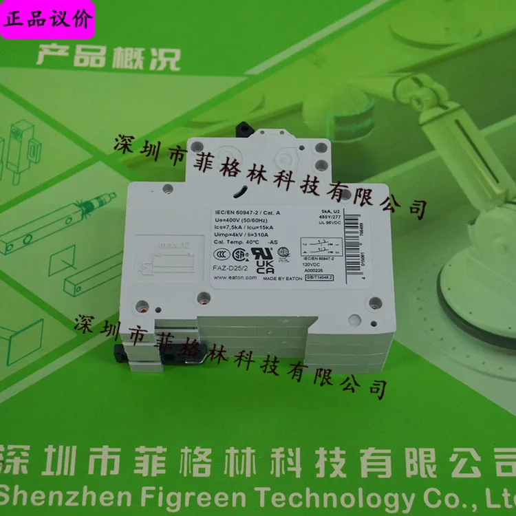 2025-[physical-photo]-faz-d25-2-american-eaton-etn-miniature-circuit-breaker