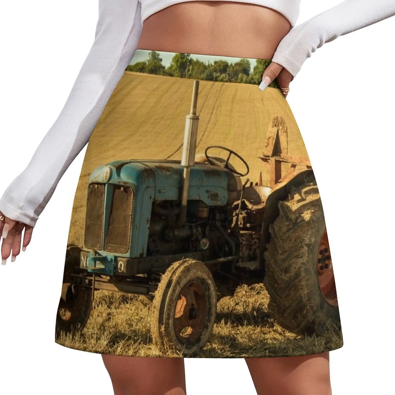 

Golden Tractors Mini Skirt skorts for women School skirt fashion