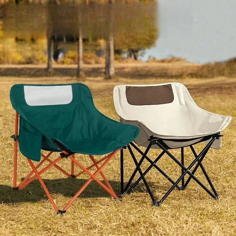 

Relaxing Recliner Camping Chair Travel Folding Stool Camping Chair Portable Lightweight Silla De Campamento Camping Furniture