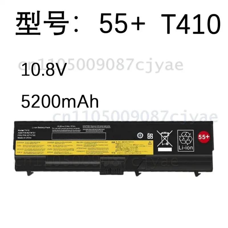 Power Supply Battery Laptop Battery for Lenovo ThinkPad T410 T430 T430i T530 W530 W530i L530 SL430