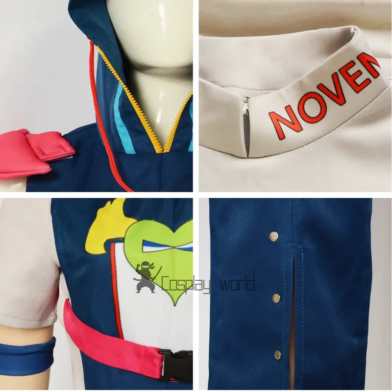 New Jojo Bizarre Adventure Johnny Joestar Cosplay Costume Jonathan Halloween Uniform Top Pants Anime Suits