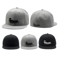 Gorra ajustada completamente cerrada bordada, gorra de camionero de talla Nueva York Bboy para hombres, Bill Hip Hop, béisbol liso, Snapback, visera plana, ala Era