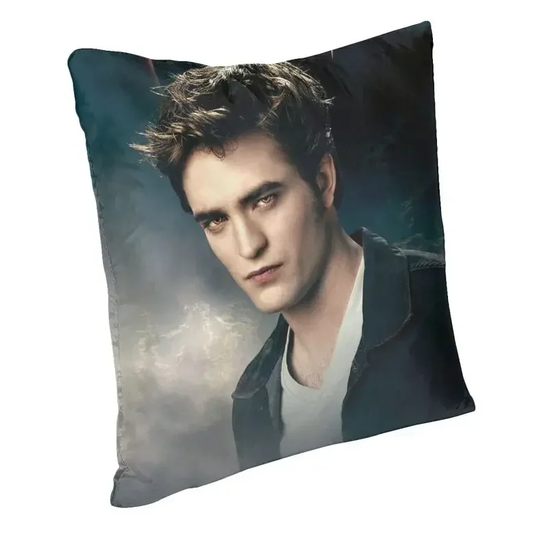 The Twilight Saga Edward Cullen Modern Pillow Cover Decoration Vampire Fantasy Film Car Cushion Case 3D Printing Sofa Cushions