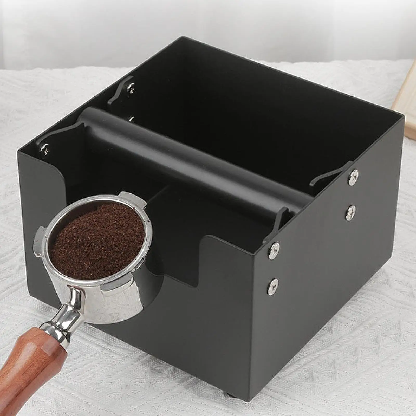 Knock Box-Poubelle à benne basculante pour café moulu, cuisine de marc de café