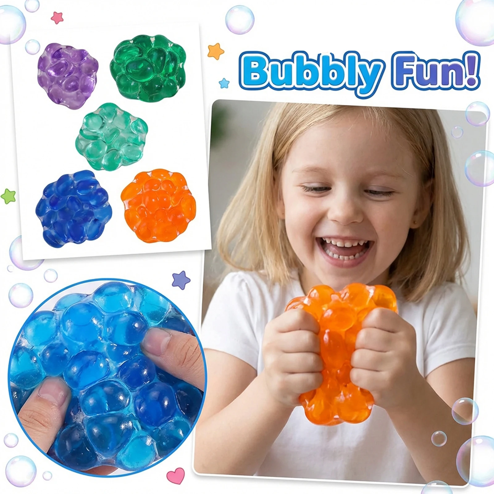 Soothe Stress Relief Squish Party Gifts Sensory Squish Squishs Miniatures Anxiety and Stress Relief Supplements