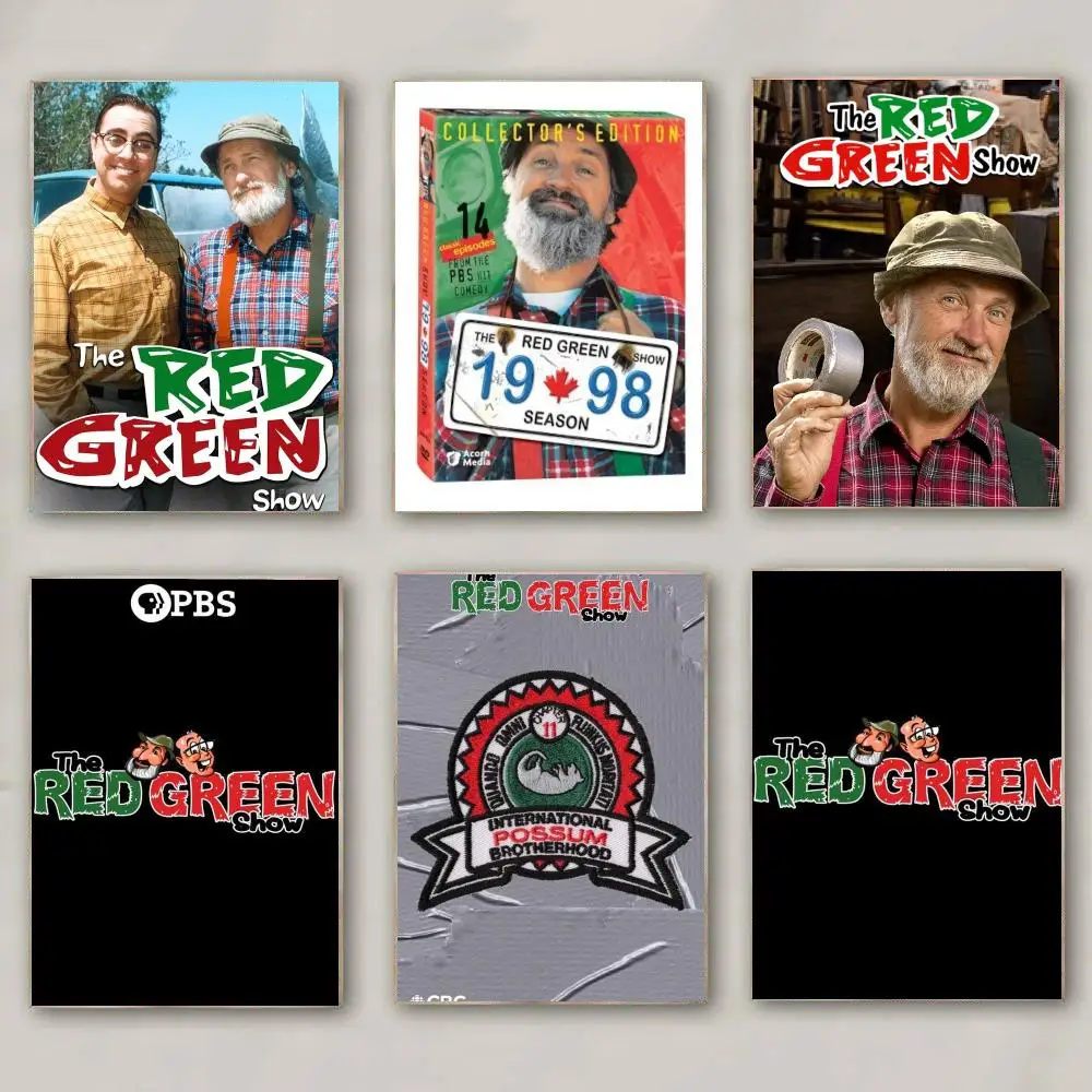 tv series T-The Red Green Show-W Poster Modern Wall Decal for Living Room Cafe Office Bar and Bedroom