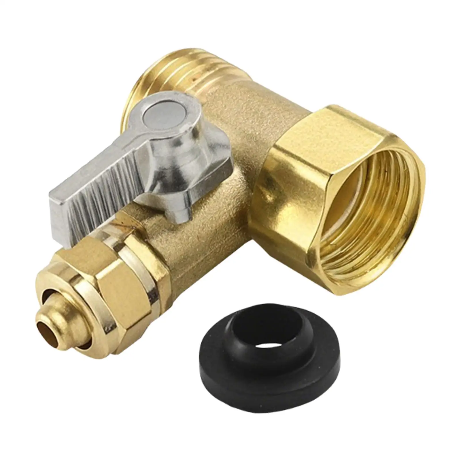 3/8inch Water Purifier Inlet Ball Valve Switch Solid Easy Connection with Handle Replace Parts Direct Drinking Machine Valve