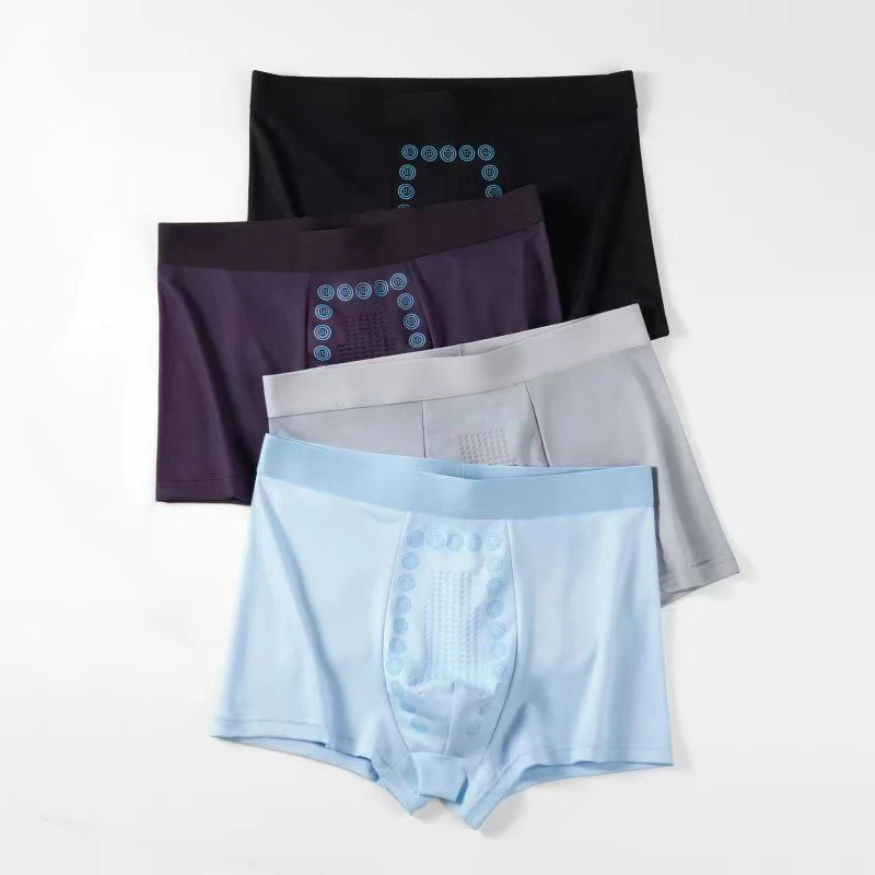 5-Piece Set Of Men's Light Luxury Breathable Boxer Shorts, Seamless Sports And Comfortable Underwear, Men's Casual Underwear