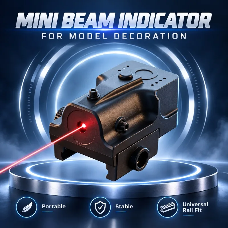 Multi‑Scenario Beam Indicator Decor Kit, Light‑Duty Nylon Build for Hobby Model Ornament Use
