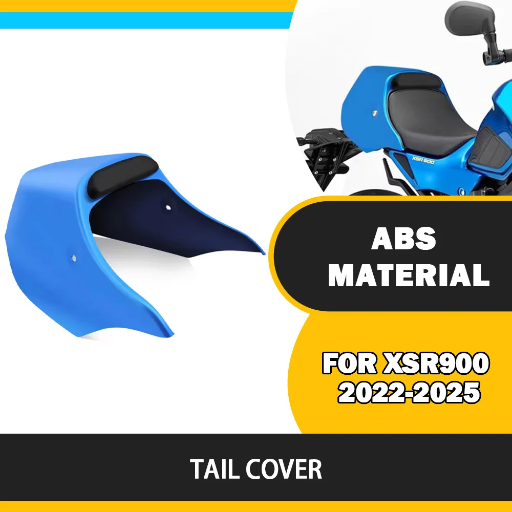 For XSR900 XSR 900 2022-2025 Rear Passenger Seat Cowl Hump Fairing ABS Plastic Motorcycle Seat Cover Enhanced Riding Experience