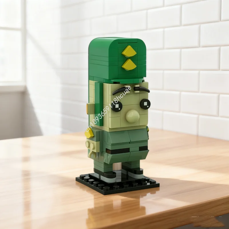 

125pcs MOC Sergeant Blast Wacky Races Brickheadzed Model Building Blocks Creative Toys Idea Brick Kids Christmas Gift Birthday