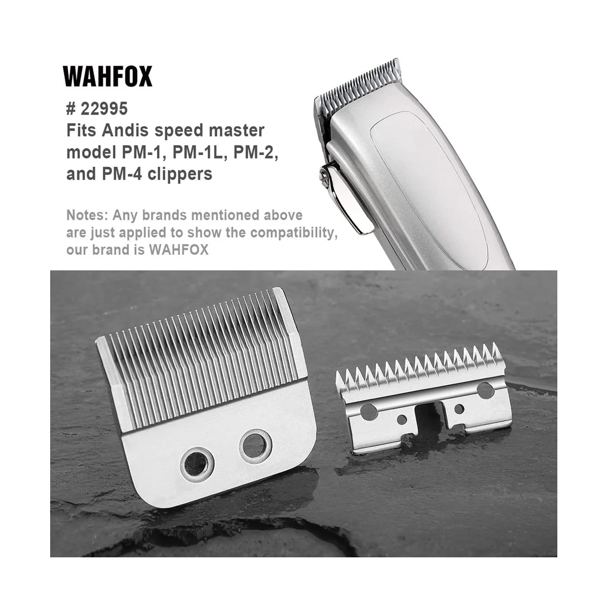 شفرة سبيدماستر كليبرز بديلة ، لـ Andis masters