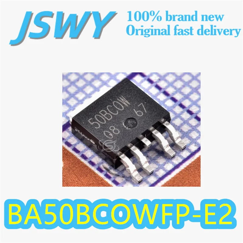 

(10/50 pieces) BA50BC0WFP-E2 Original Silk-Screen 50BC0W TO-252-5 Package LDO Linear Regulator 5V/1A Electronics In Stock