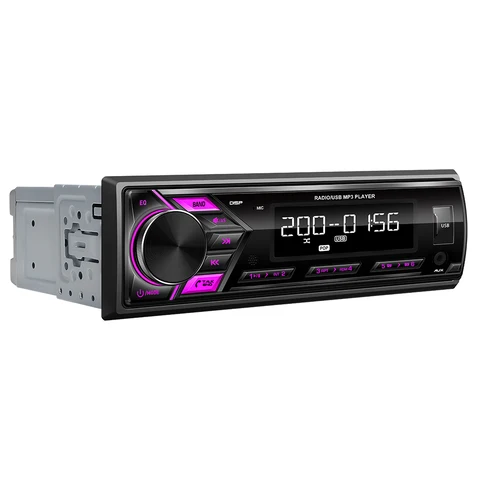 Универсальный Автомобильный Мультимедийный Плеер 1 DIN, MP3-плеер, FM-радио, Bluetooth, USB, AUX