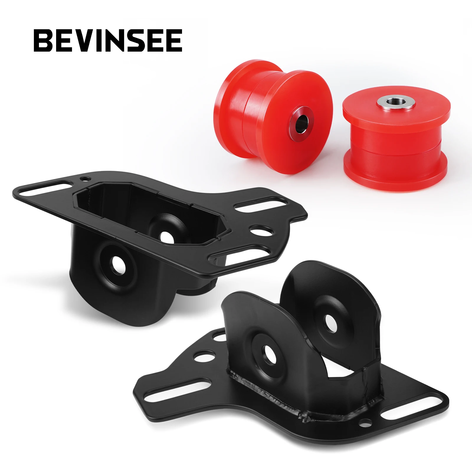 

Adjustable Rear Trailing Arm Bracket & Bushings Set For BMW E36 E46 318 320 323 325 328 Replaces 33303411877 33303411878