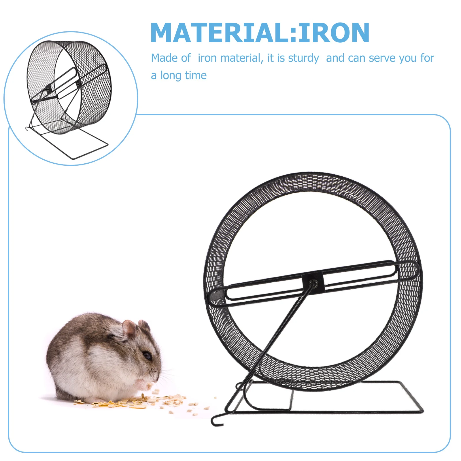 Hamster correndo roda brinquedos infantis ferro exercício brinquedo silencioso ouriço rato criança silencioso pequeno animal de estimação