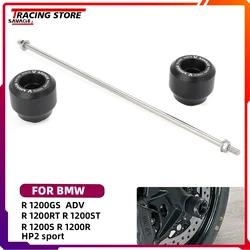 For BMW Motorcycle Front Wheel Axle R1200GS R1200RT R1200ST R1200S R1200R HP2 sport Spindle Fork Slider Guard Crash Protector