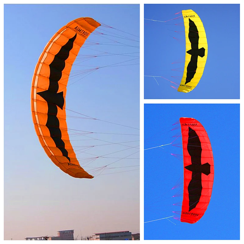 

5sqm large quad line power kite for adults kite parafoil board kite surfing professional parachute flying parrot Large kite fun