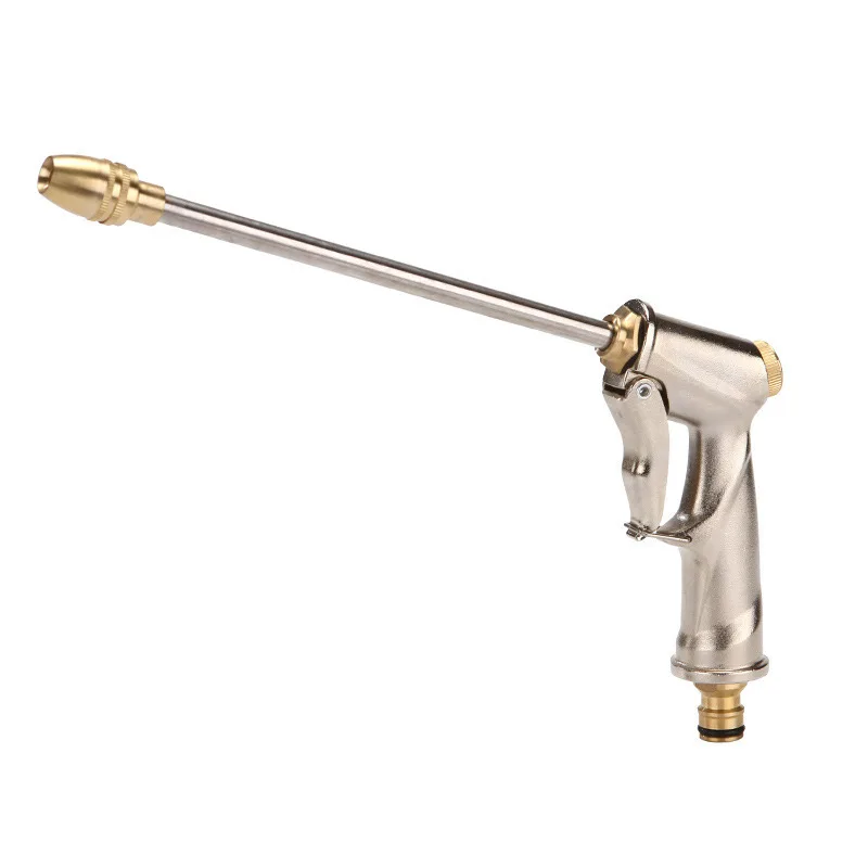 Autolavaggio per uso domestico tubo flessibile telescopico triplo per irrigazione da giardino Set di tubi per irrigazione per fiori pistola ad acqua per autolavaggio ad alta pressione