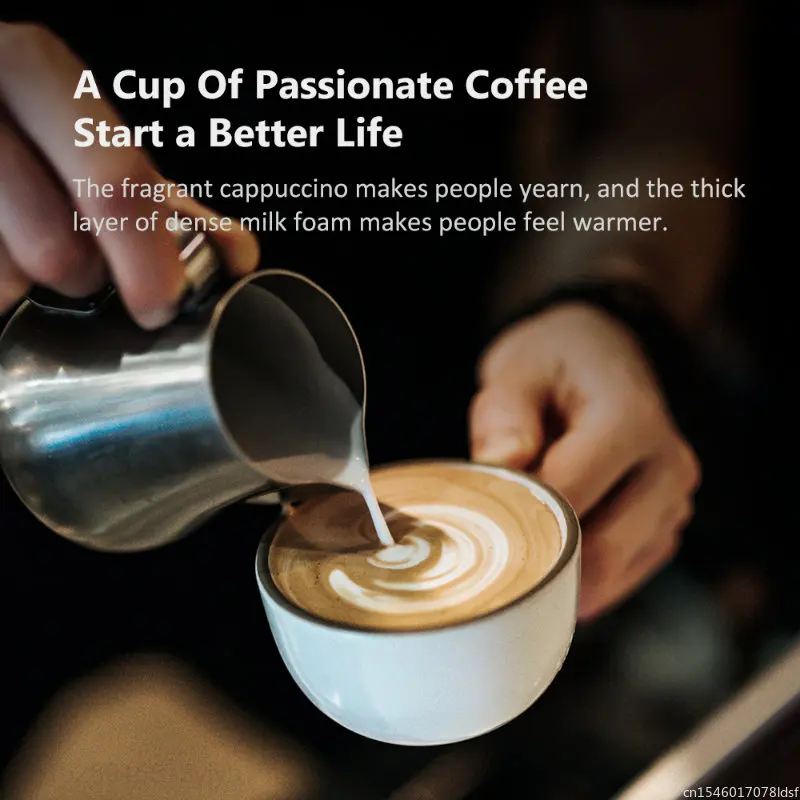 Youpin Cirkel Vreugde Elektrische Melkopschuimer Rvs Mini Blender Koffie Melk Garde Automatische Poeder Mixer Keuken Artefacten