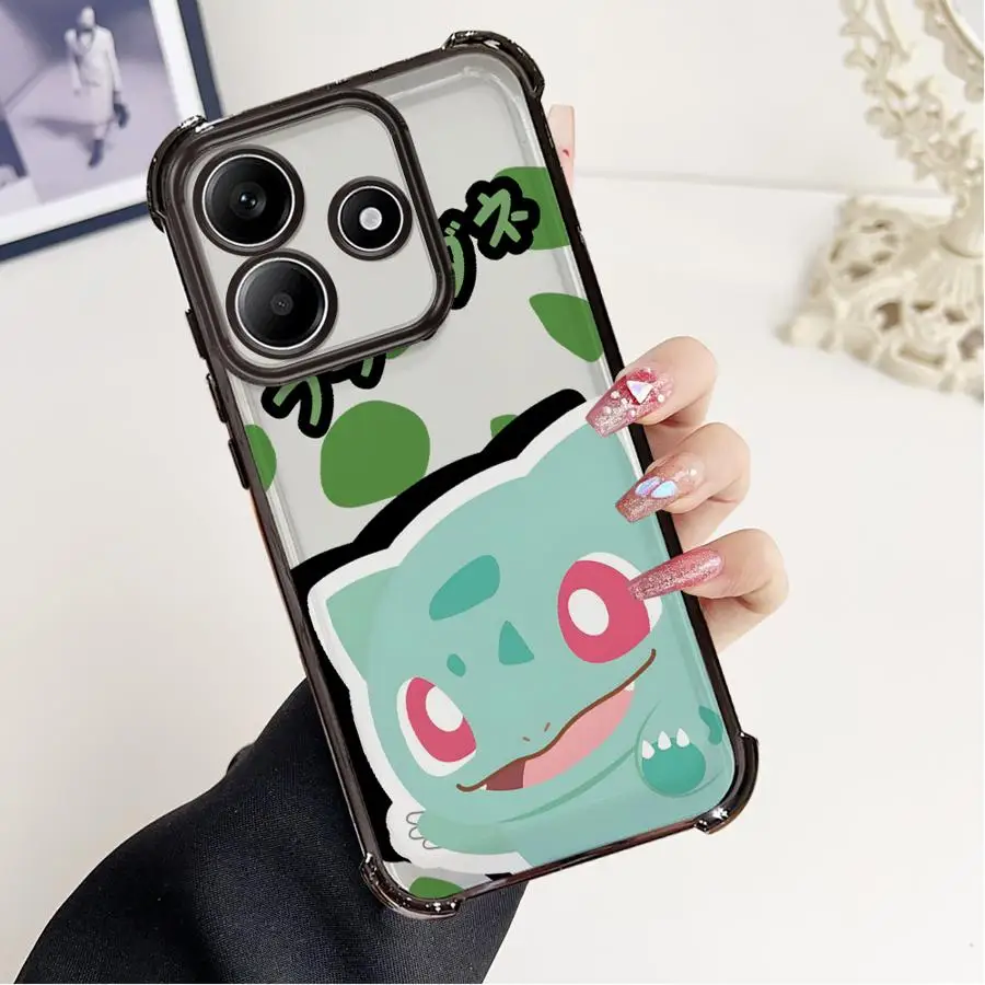 حافظة لهاتف Xiaomi Redmi 13C K80 Pro A3X A3 A5 K80 5G 14C Poke-monS Pika-chuS