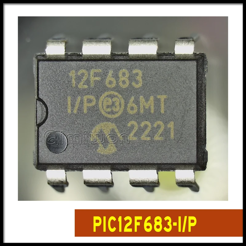 IN STOCK 10PCS/LOT PIC12F683-I/P 12F683 12F683-I/P 12F683I/P DIP-8