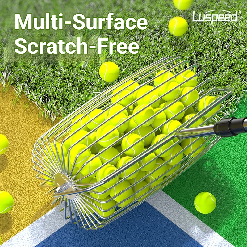 Luspeed Third-Generation Tennis Ball Picker, Retractable Ball Picker, Increased Capacity, Easy to Pick up Balls, Quick to Retrieve Balls view 5