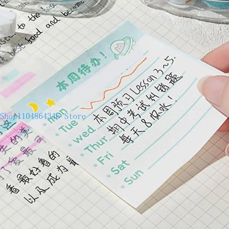 5asd 4 Pcs/Set Adhesive Roller Double Sided Tape Roller School Office Supplies