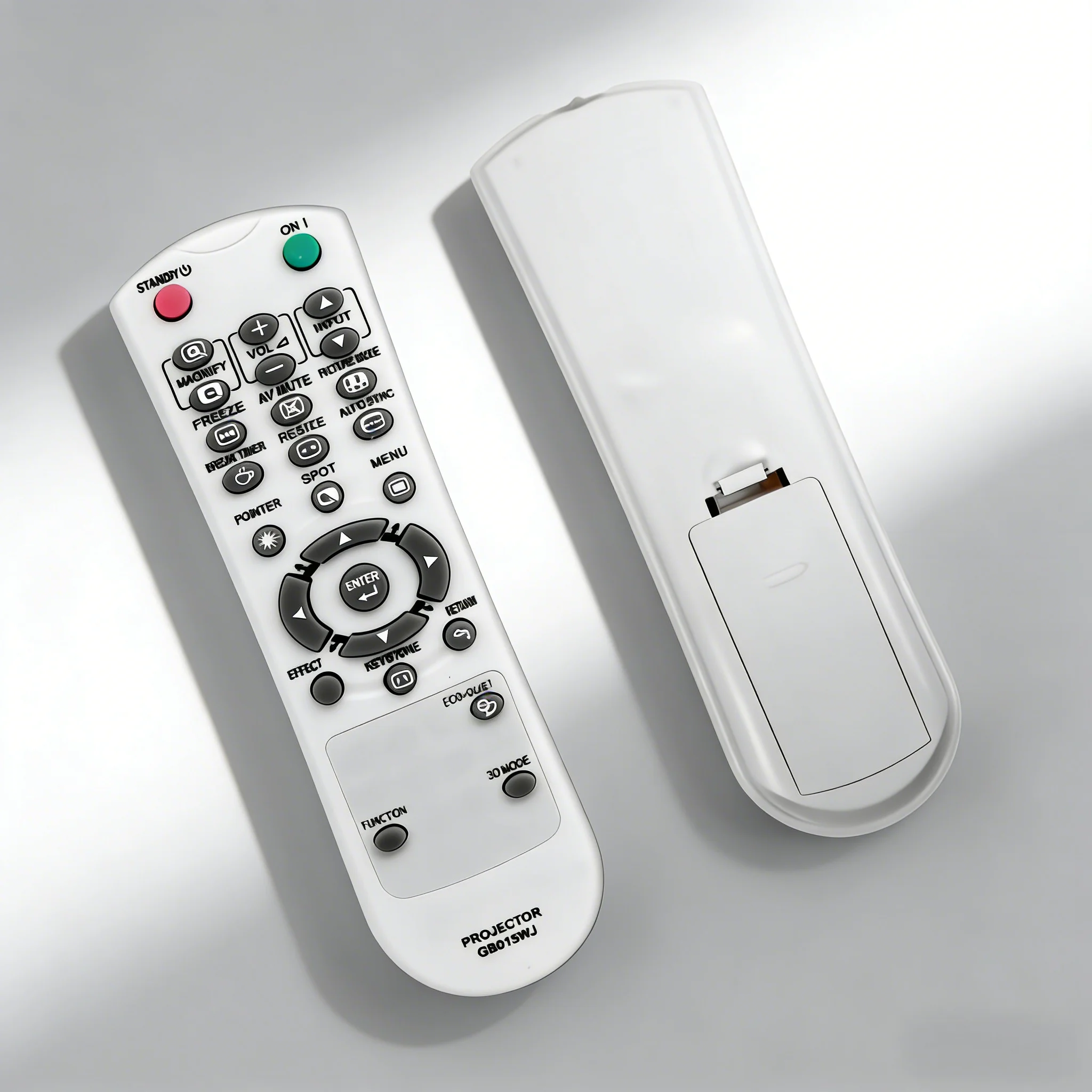 

Replacement Remote Control for Sharp Projector, Compatible with GB015WJsa E2510SA GB100WJsa GB015WJ