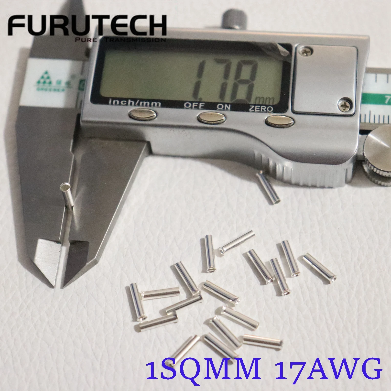 Furukawa originele FURUTECH Alpha niet-magnetische GS audiofiele auto home audio druk draad rode koperen buis zilveren terminal Harnas
