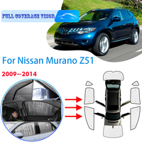 For Nissan Murano Z51 2009~2014 2010 2011 2012 Car Window Windshield Sunshade UV Protection Reflector Sun Shade Sun Auto Visor