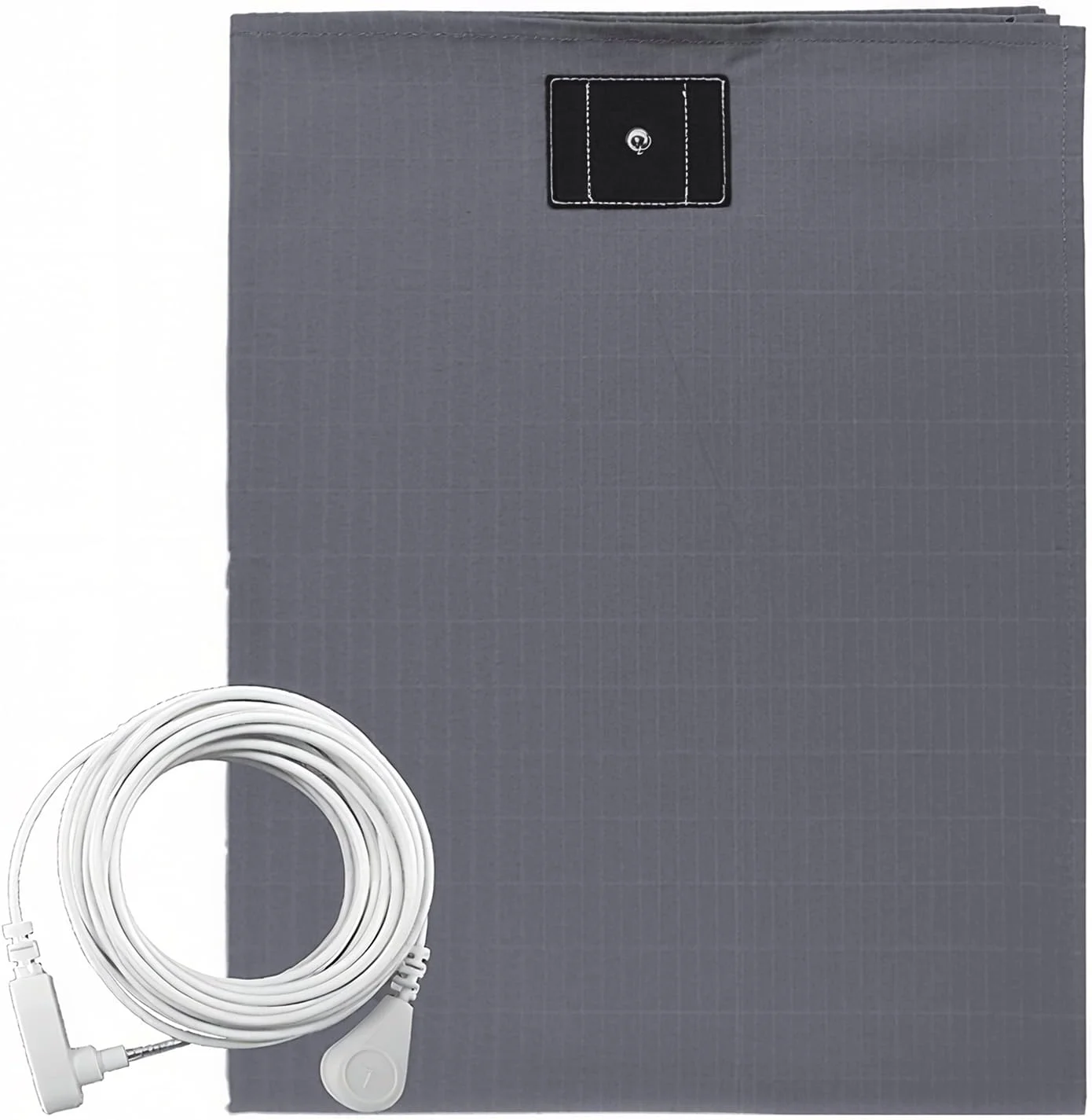 Large Grounding Bed Sheet Conductive Silver Fiber Flat Sheet Organic Cotton Grounding Bed Sheet For Better Sleep