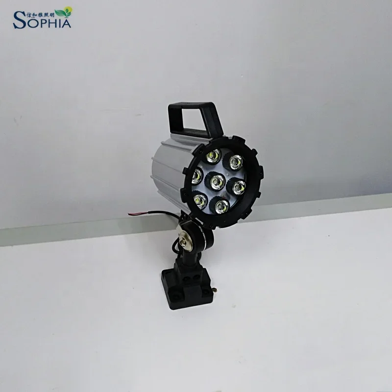 YYHCSophia new IP67 7W 24v or 230v led machine working light