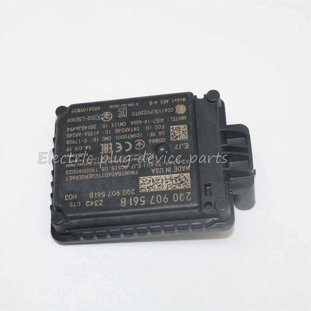 Capteur radar de distance de régulateur de vitesse, 2Q0907561B, 2Q0-907-561-B, 2Q0907561L, Volkswagen Tiguan, Audi Q3 2.0L, 2019