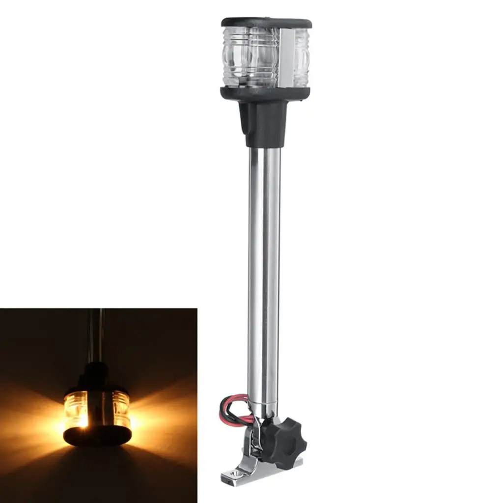 

Навигация для лодки, 12 В постоянного тока, Φ навигационная лампа, якорь, фотолодка, яхта, светильник белая, морская, теплый белый